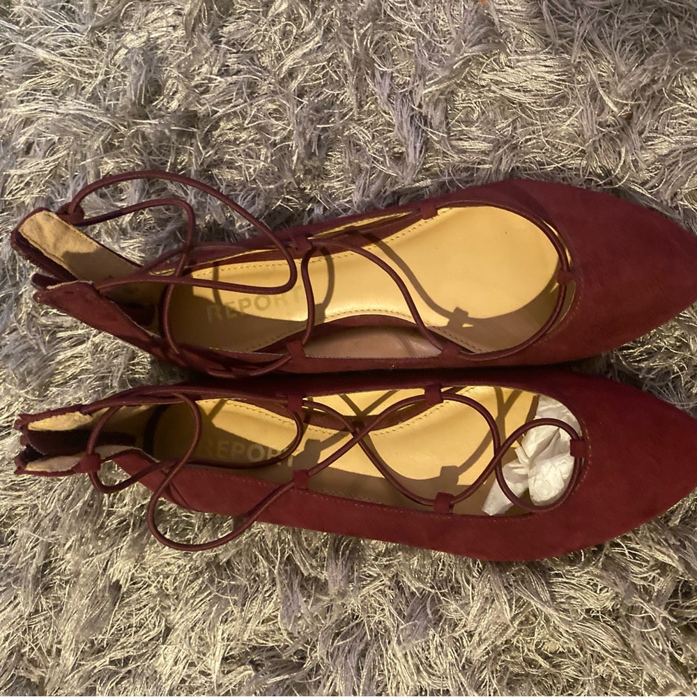 red dress shoes